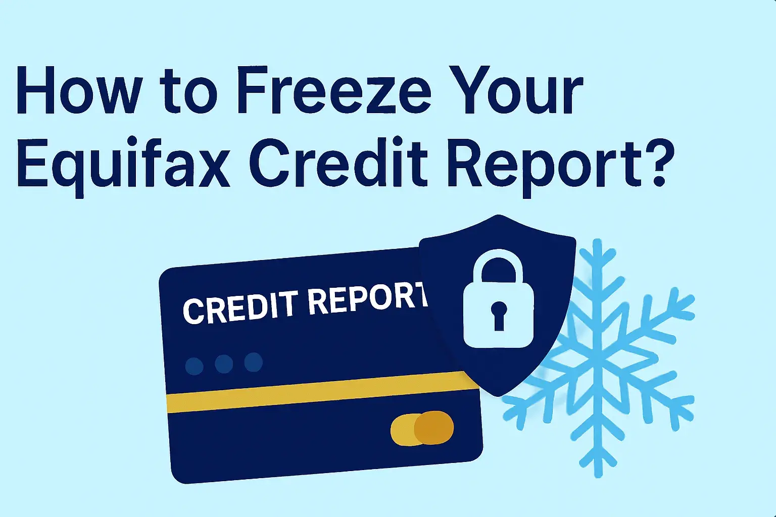 How to Freeze Your Equifax Credit Report ?