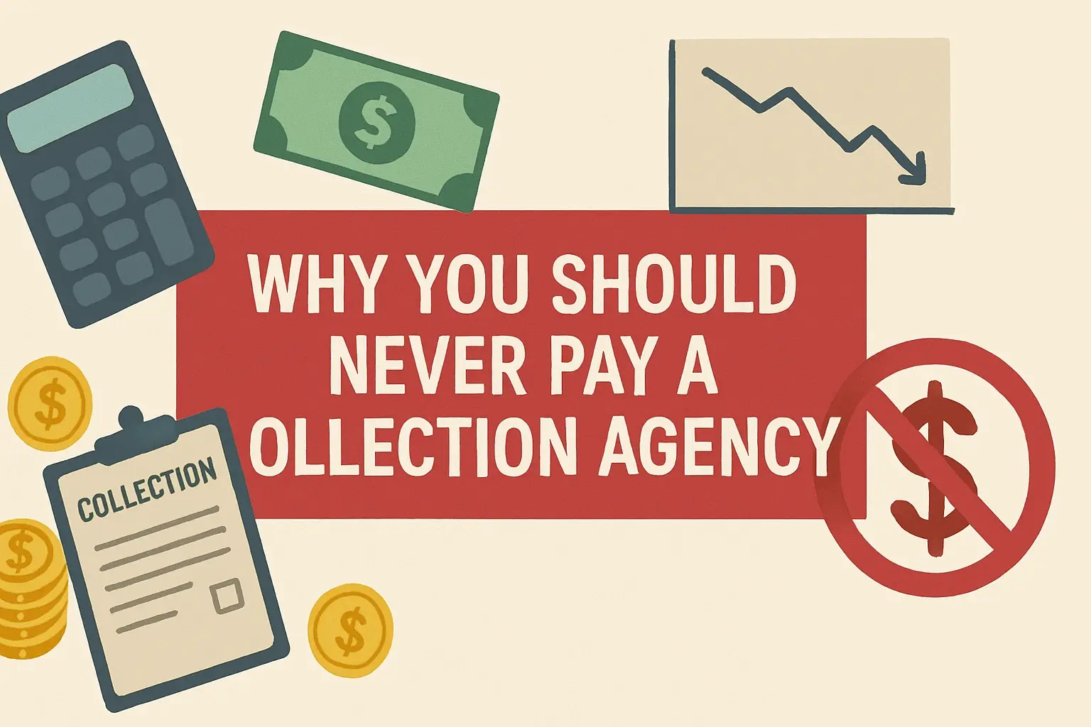 Why You Should Never Pay a Collection Agency