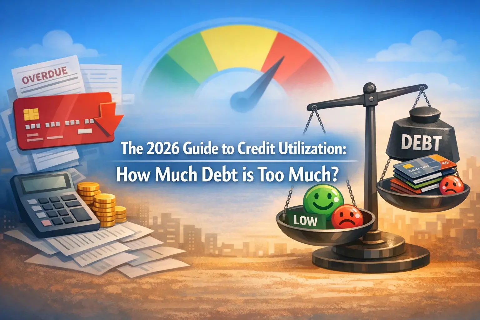 The 2026 Guide to Credit Utilization: How Much Debt is Too Much?