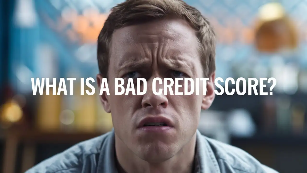What is a bad credit score?